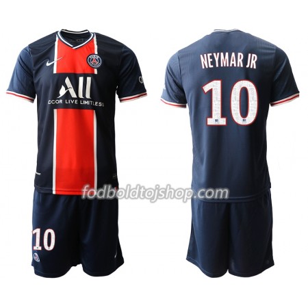 Paris Saint-Germain Neymar JR 10 Børn Hjemme Fodboldsæt 2020-21 S/S (+ Korte bukser)